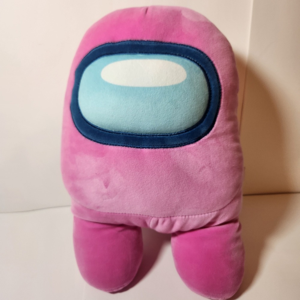 Among Us Pink Crewmate Plush Toy 14 Inch Large Gaming‎ Stuffed Animal